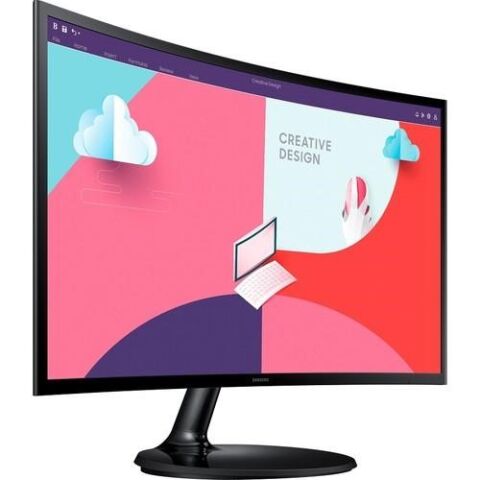 SAMSUNG 24'' VA LS24C362EAUXUF 4MS 75Hz HDMI Kavisli EV Ofis Tipi Monitör