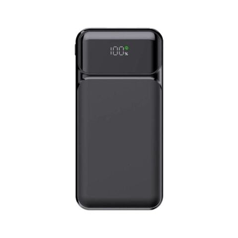 PowerBoost NIGHT 135B 10000mAh 22.5WDahiliKablo LCD GizliLED Siyah Taşınabilir Şarj Cihazı Powerbank