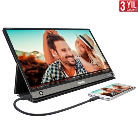 ASUS 15.6'' IPS MB16AHP 60Hz TYPE-C EV Ofis Tipi Monitör (1920 X 1080) Outlet (Kutu Açık)