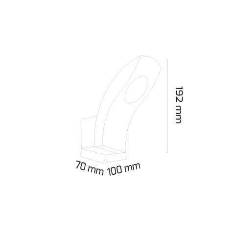 Goya Gy 6237 10 Watt Ledli Duvar Aplik