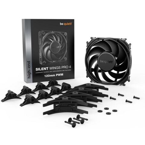Be Quiet! Silent Wings 4 140Mm Pwm 2500 Rpm  Premium Kasa Fanı 4-Pin - Bl097