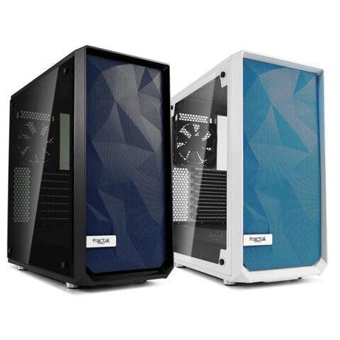 Fractal Design Meshify C İçin Renkli Örgü Panel (Açık Mavi)