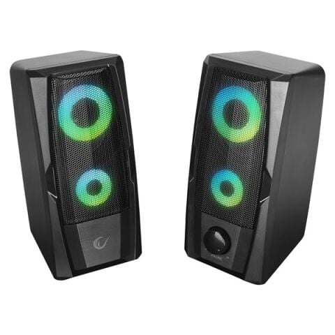 Rampage RMS-X9 2.0 RGB Işıklı Multimedia 5V 30dB Gaming Oyuncu Speaker
