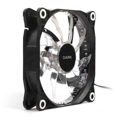 DARK 12cm DKCCFB122B Mavi LED Kasa Fanı