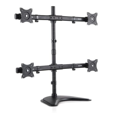 DARK 13/27'' VM43 DK-AC-VM43 Hareketli Siyah 4 kollu yatay Masaüstü Monitör Standı
