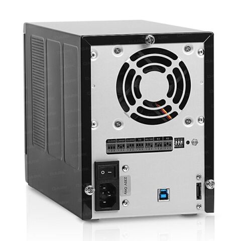 DARK 3.5'' USB 3.0 DK-AC-DSX41U3R Alüminyum 2 li Dahili Harddisk Kutusu Siyah