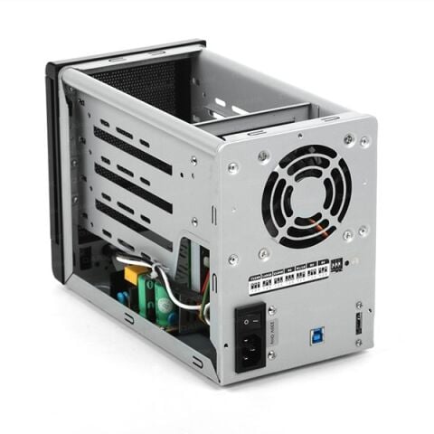 DARK 3.5'' USB 3.0 DK-AC-DSX41U3R Alüminyum 2 li Dahili Harddisk Kutusu Siyah