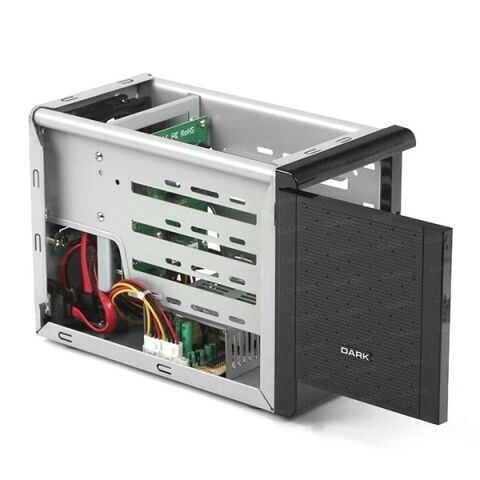 DARK 3.5'' USB 3.0 DK-AC-DSX41U3R Alüminyum 2 li Dahili Harddisk Kutusu Siyah