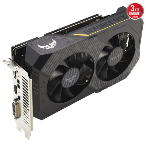 ASUS 4GB TUF GTX1650-O4GD6-P-V2 GAMING GDDR6 HDMI-DP PCIE 3.0