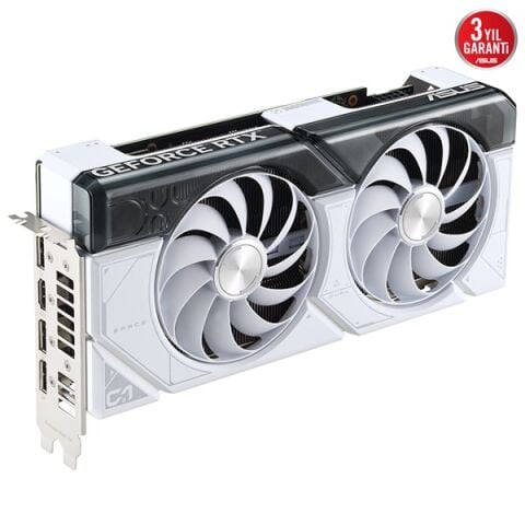 ASUS 12GB DUAL RTX4070-O12G-WHITE GDDR6X HDMI-DP PCIE 4.0