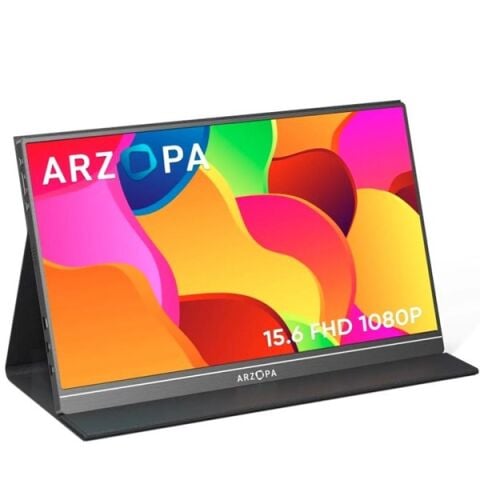 ARZOPA 15.6'' IPS S1 60Hz USB-C/mHDMI Multimedya Taşınabilir Monitör (1920 X 1080)