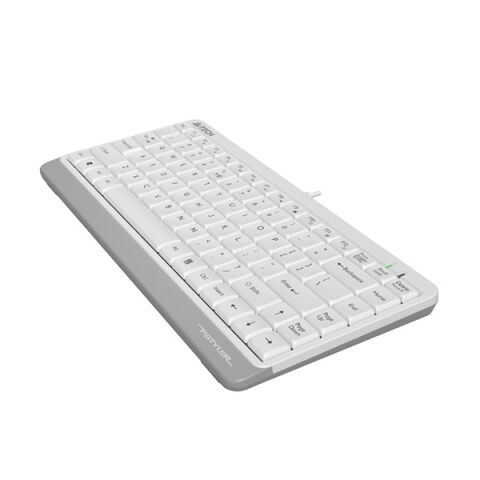 A4 TECH FG1112 Kablosuz Q Trk Optic Mouse Beyaz Multimedya Klavye - Mouse Set Mini