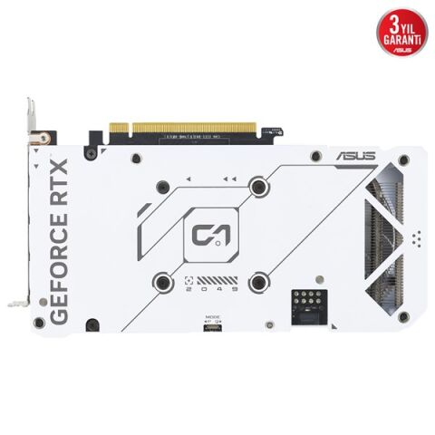 ASUS RTX4060 8GB DUAL RTX4060-O8G-WHITE GDDR6 128bit HDMI DP PCIe 16X v4.0