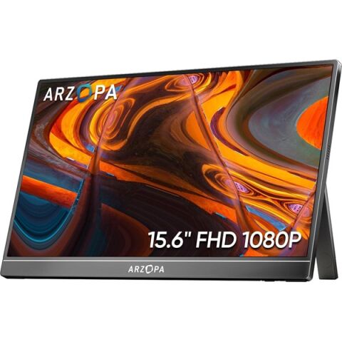 ARZOPA 15.6'' IPS A1 T 60Hz USB-C/mHDMI Dokunmatik Taşınabilir Monitör (1920 X 1080)