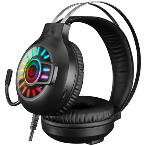 <![CDATA[Rampage RM-K44 ZENGIBAR Siyah 7.1 Surround RGB Işık Efekti Mikrofonlu Oyuncu Kulaklığı]]>