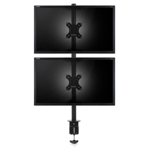 DARK 13/27'' VM29 DK-AC-VM29 Hareketli Siyah 2 kollu dikey Monitör Askı Aparatı