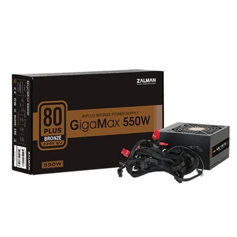 ZALMA 550W 80+ BRONZE ZM550 GVII (Gigamax550w) POWER SUPPLY