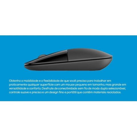 HP Z3700 758A8AA Dual Kablosuz Bluetooth Mouse Siyah