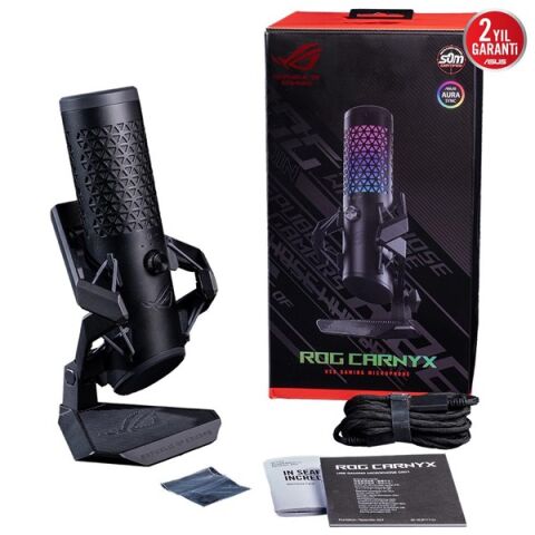 <![CDATA[ASUS ROG CARNYX PROFESYONEL RGB YAYINCI MIKROFON]]>