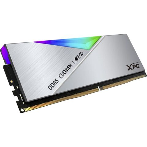 XPG 48GB (2X 24GB) DDR5 CUDIMM 8400MHZ CL40 RGB DUAL KIT PC RAM LANCER SILVER AX5CU8400C4024G-DCLACRSG