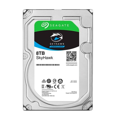 SEAGATE 3.5'' 8TB SKYHAWK ST8000VE001 7200 RPM 256MB SATA-3 Güvenlik Diski