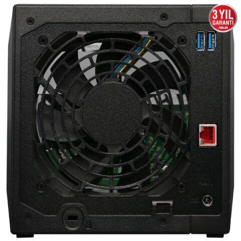ASUSTOR AS3304T REALTEK QC 2 GB RAM- 4-diskli Nas Server (Disksiz)