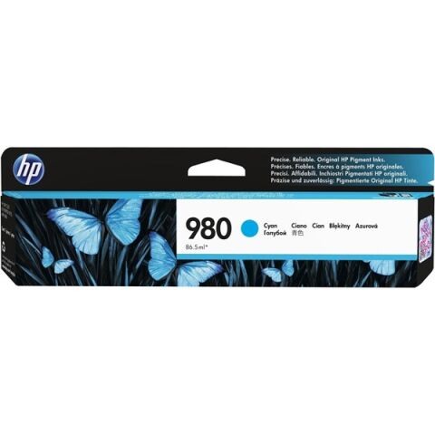 HP No:980 D8J07A 6600 Sayfa Mavi Kartuş