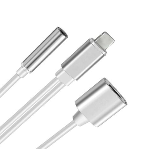 Codegen Apple iPhone Lightning + 3.5mm Stereo Dönüştürücü Çoklayıcı Adaptör CDG-CNV51