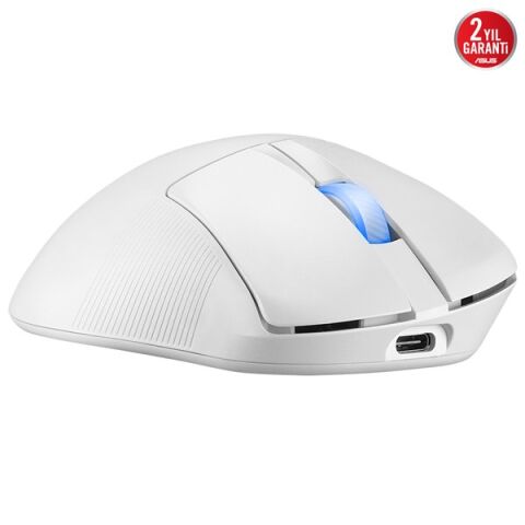 ASUS ROG KERIS II ACE 42.000dpi Kablosuz Oyuncu Mouse Beyaz