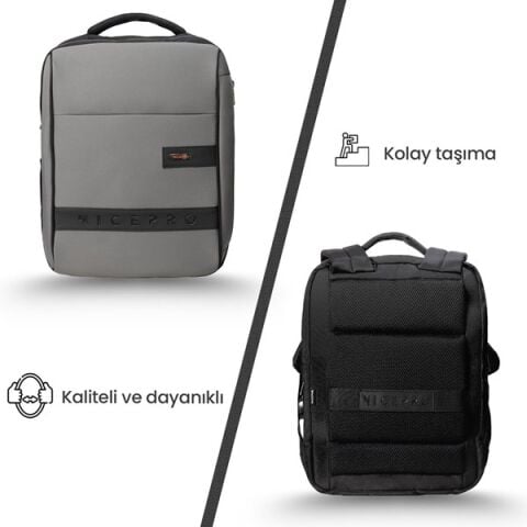 NPO Prestige Smart 16'' Gri Notebook Sırt Çantası