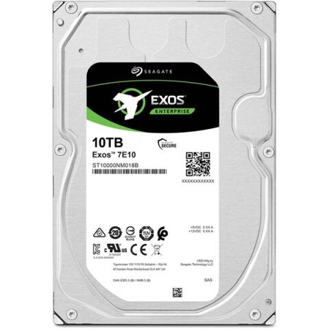 SEAGATE 3.5'' 10TB EXOS ST10000NM018B 7200 RPM 256MB SATA-3 ENTERPRISE