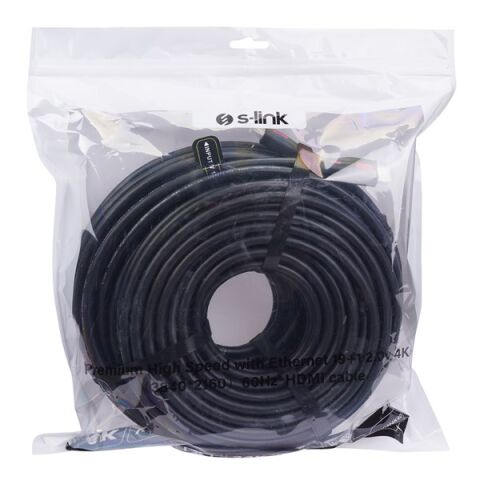 S-LINK 40metre SL-HDM4K40 HDMI v2.0 4K (3840*2160) 60Hz Kablo