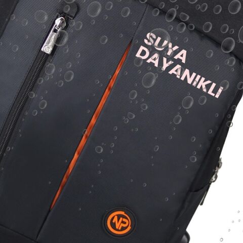 NPO CitylifePlus Smart 16'' Siyah Notebook Sırt Çantası Çift Ana Bölmeli