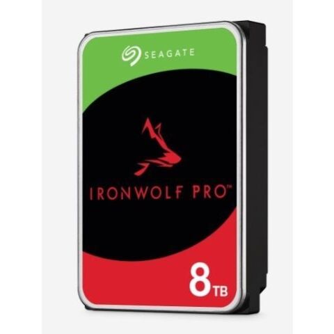 SEAGATE 3.5'' 8TB IRONWOLF PRO ST8000NT001 256MB 7200RPM SATA-3 KURUMSAL NAS DİSKİ