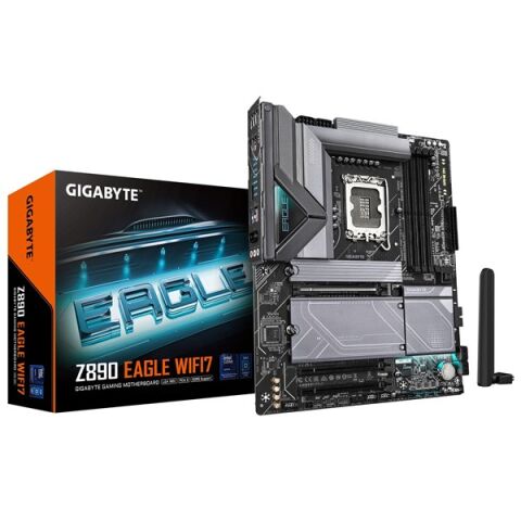 GIGABYTE Z890 EAGLE WIFI7 DDR5 HDMI-DP USBC PCIE 5.0 1851P ATX