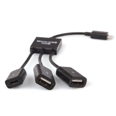 DARK 80cm DK-AC-USB2MICRO2 USB OTG Kablo Siyah