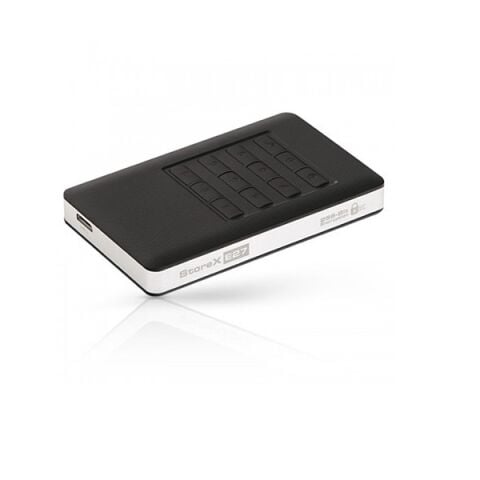 DARK 2.5'' USB 3.0 E27 Alüminyum Harddisk Kutusu Siyah 256bit Şifreleme