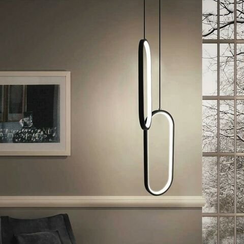 Sarkıt Led Avize İkili PLA30074B Led Avize