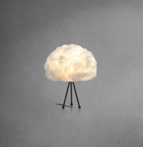 Bouffee Cloud Abajur Bulut Aydınlatma Gün Işığı Siyah Tripod Ayak