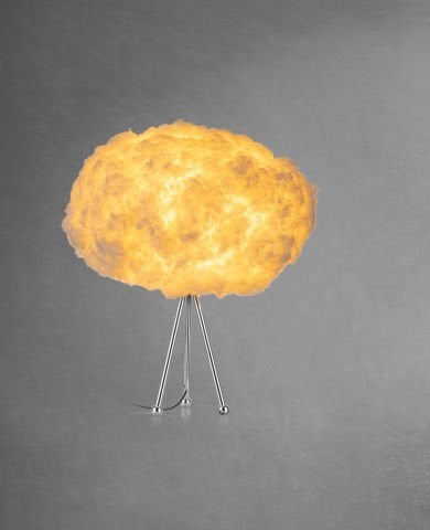 Bouffee Cloud Abajur Bulut Aydınlatma Gün Işığı Krom Tripod Ayak