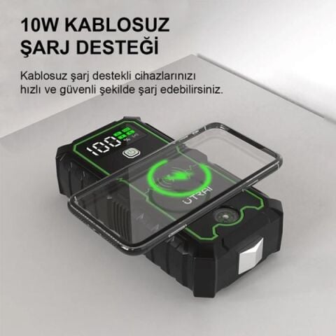 <![CDATA[UTRAI JS-1 Pro 16000mAh Jump Starter Taşınabilir Akü Takviye Kiti   Taşıma Çantası (JS-1-PRO)]]>