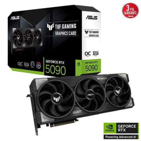 ASUS 32GB TUF GAMING RTX5090-032G GDDR7 512bit HDMI DP PCIe 5.0