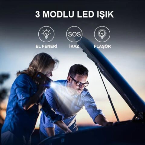 <![CDATA[UTRAI Jstar One 22000mAh Jump Starter Taşınabilir Akü Takviye Kiti   Taşıma Çantası (JS-ONE)]]>