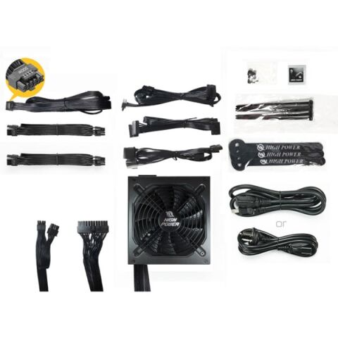 HIGH POWER 750W 80+ GOLD Performance HP1-S2750GD-F14C 13.5cm Fanlı PCIe5.0 Power Supply