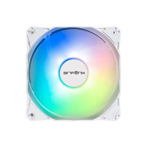 BITFENIX 360mm CUBE 360 AIO-360-WW27A-RP ARGB Sıvı Soğutmalı AM5-1851p İşlemci Fanı Beyaz