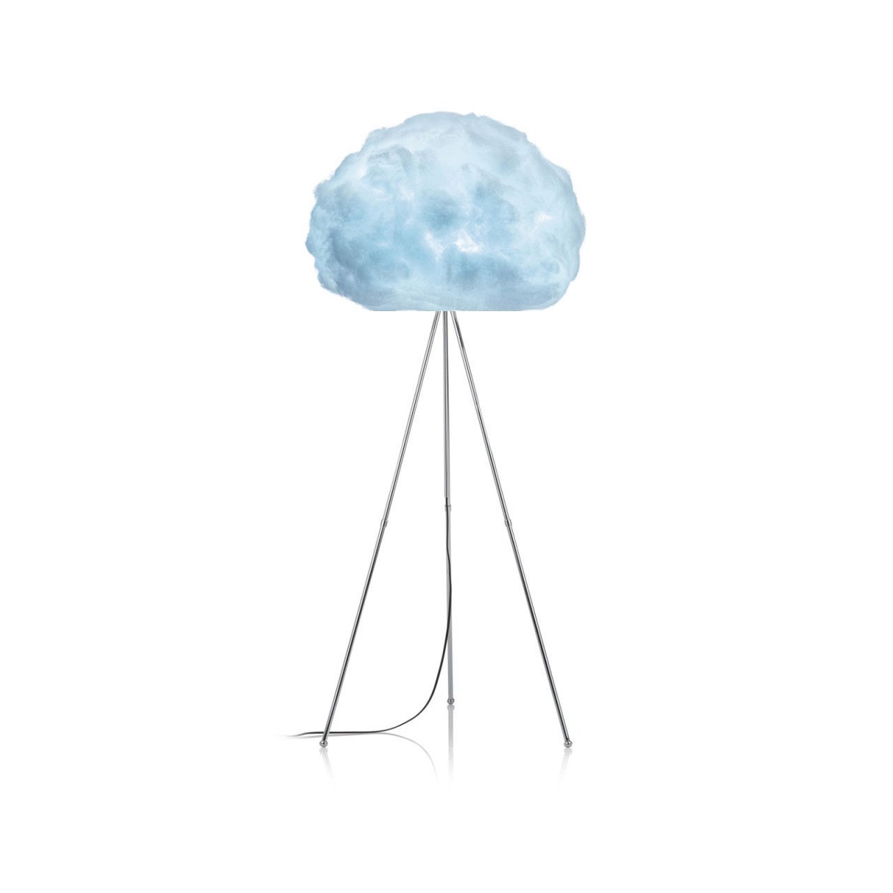 Bouffee Cloud Bulut Tripod Lambader Krom Ayaklı RGB Işık Kumandalı 16 Renk