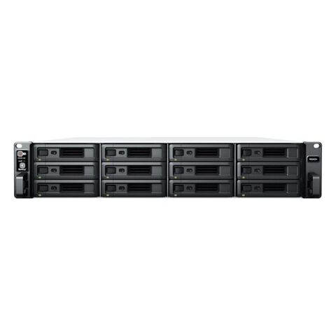 SYNOLOGY RS2423 PLUS RYZEN V1780B-16GB DDR4 ECC UDIMM-12-Diskli Rack Nas Sunucu (Disksiz)