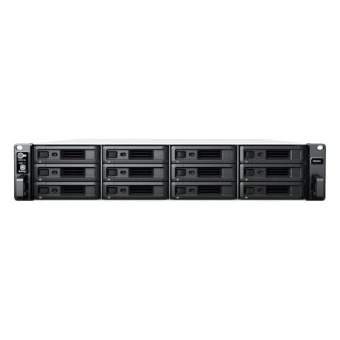 SYNOLOGY RS2423 PLUS RYZEN V1780B-32GB DDR4 ECC UDIMM-12-Diskli Rack Nas Sunucu (Disksiz)