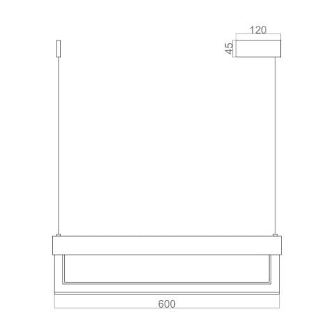 Sarkıt Led Avize Wiege PLA32132 Led Avize