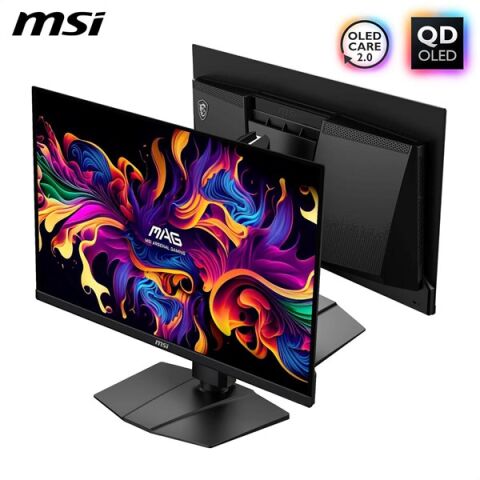 MSI 26.5'' QD OLED MAG 271QPX 0.03MS 360HZ HDMI-DP USBC GAMING MONİTÖR 2560X1440